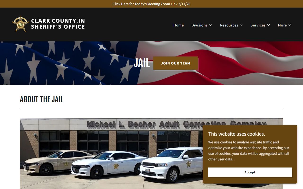 Clark County inmate records and sheriff jail resources